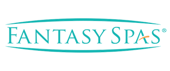 Fantasy Spas logo design teal